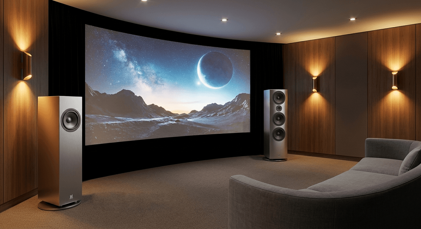 Luxury home cinema room